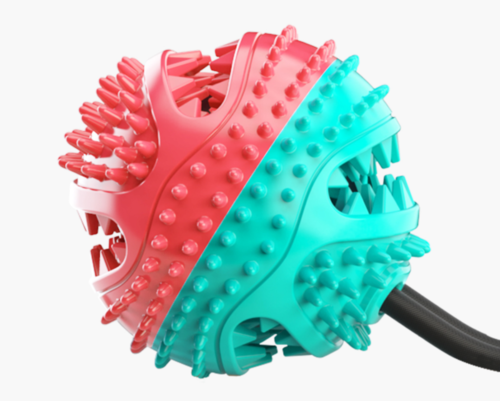 Interactive Dental Chew & Tug Toy for Dogs