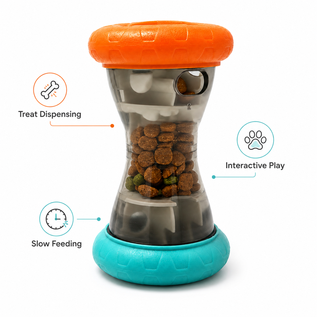 Roll & Reward Interactive Treat Toy