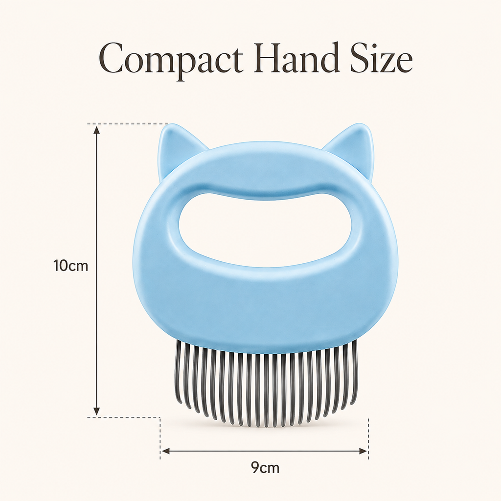 Cat Ear Grooming Comb for Loose Fur