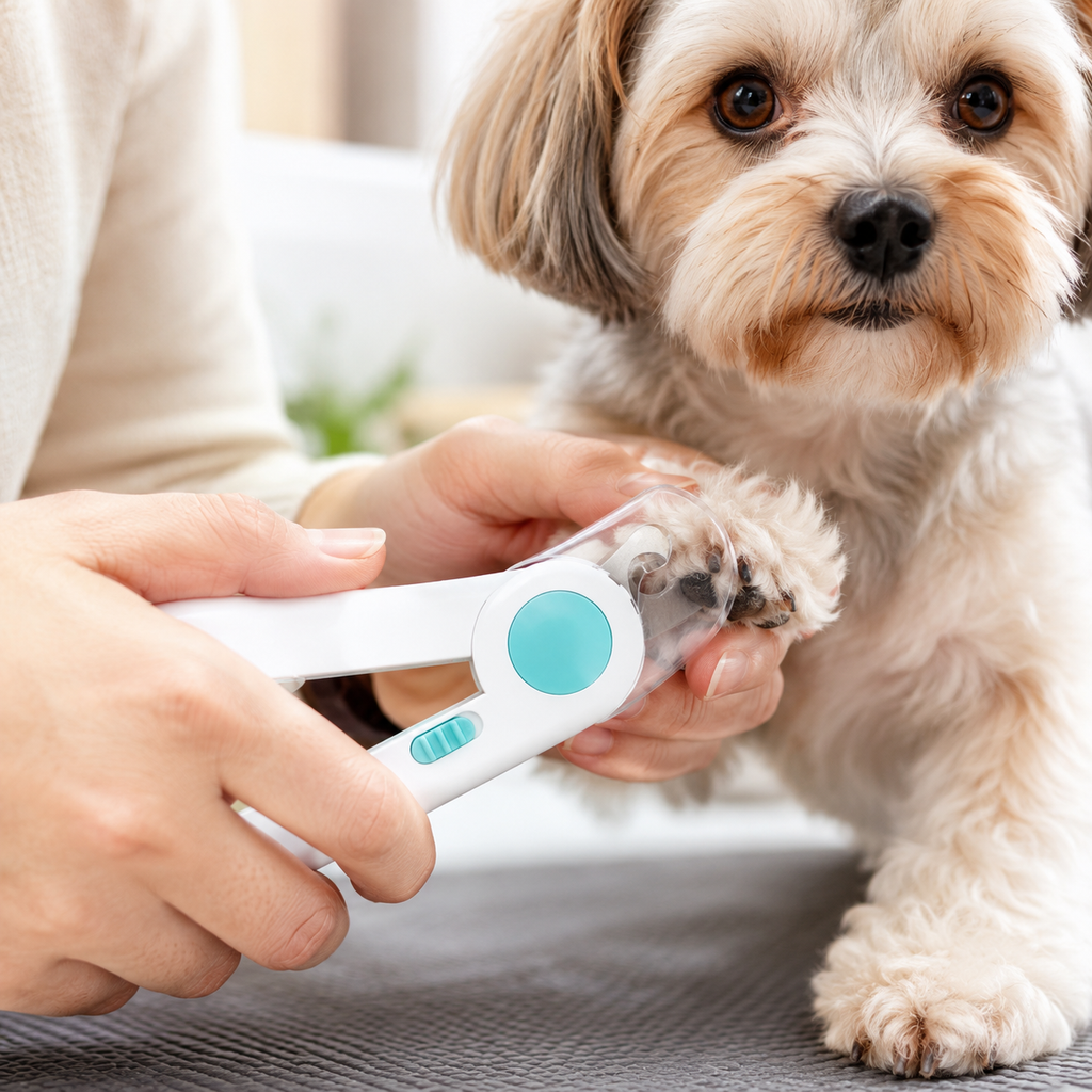 LED Pet Nail Clipper for Cats & Small Dogs