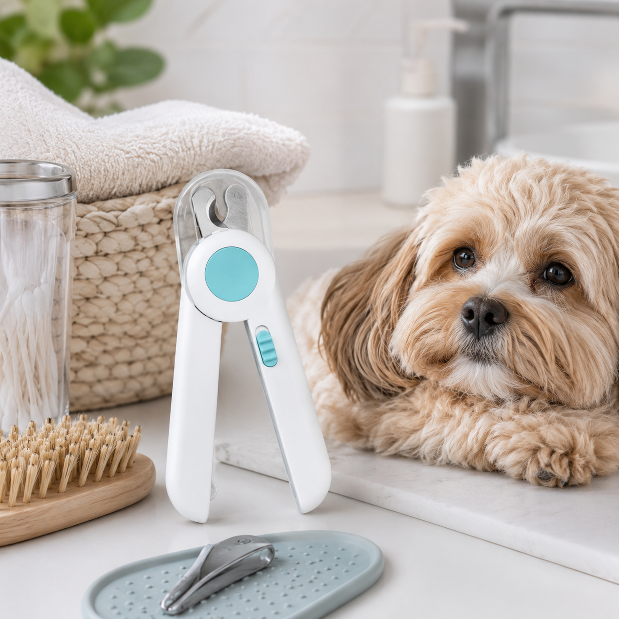 LED Pet Nail Clipper for Cats & Small Dogs