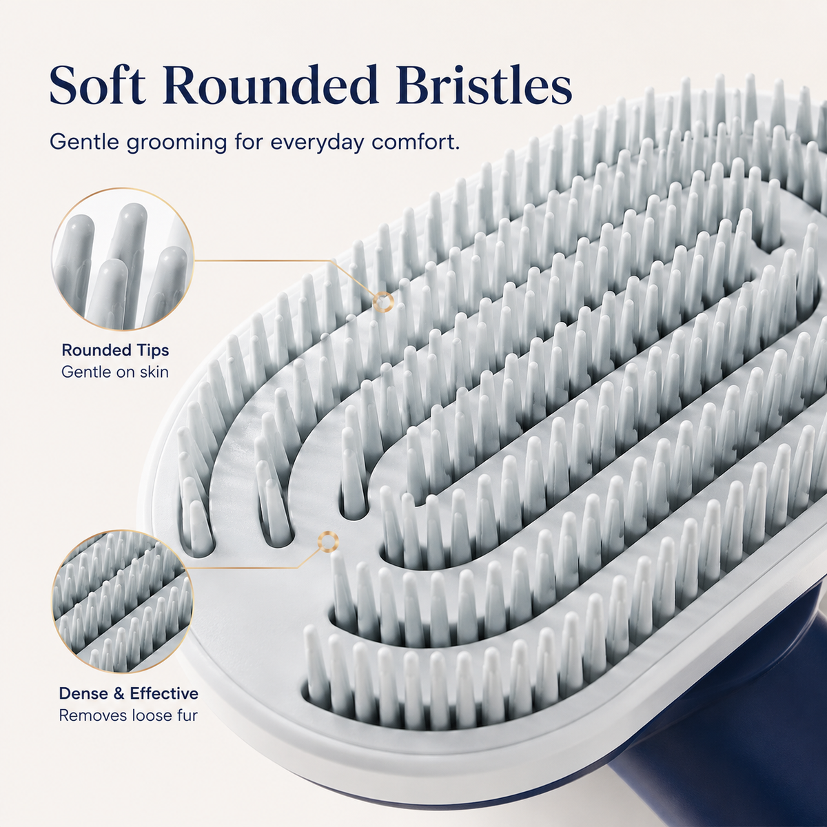90° Rotating Self-Cleaning Pet Grooming Brush