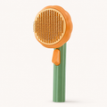 Self-Cleaning Pet Slicker Brush for Cats & Dogs